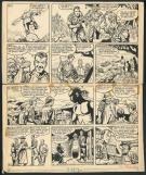 Victor Hubinon - Tiger Joe, La Piste de l'Ivoire, Planche or