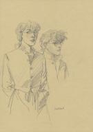 Andr&eacute; Juillard - Apr&egrave;s la pluie, Illustration originale 