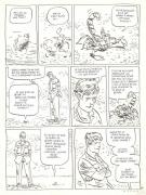 Wazem - Planche originale n&deg;10, phylact&egrave;res coll&eacute;es