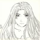 Patricia  Lyfoung  - La Rose &eacute;carlate , Illustration origina