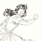 Patricia  Lyfoung  - La Rose &eacute;carlate , Illustration origina